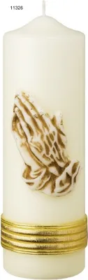Produktbild von Gedenkkerze, Trauerkerze 25 x 8 cm, Nr. 21