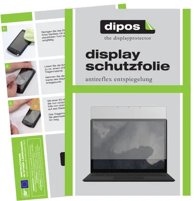 Produktbild von 2x Schutzfolie für Microsoft Surface Laptop 2 13.5 Zoll matt Displayschutzfolie