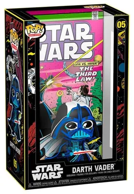 Immagine prodotto di Star Wars Darth Vader POP Figure con copertine di fumetti