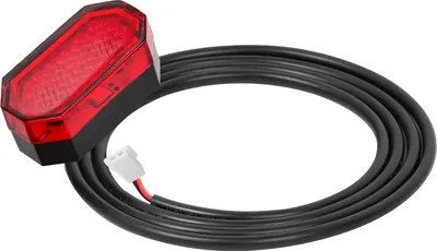 Zdjęcie produktu dla Avizar, tylne światło LED do Aovo, Aovopro, Miscooter i Zwheel, czarno-czerwone