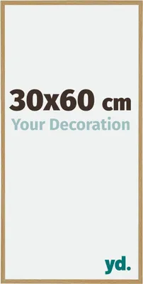 Marketing image with product size and slogan.