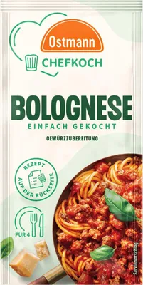 Obrázek produktu pro Ostmann Chef's Bolognese kořenící přípravek přírodní příchuť 20g