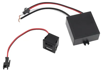 USB-Netzadapter 100-240V auf 5V, 2.1A, eingebauter USB-Anschluss