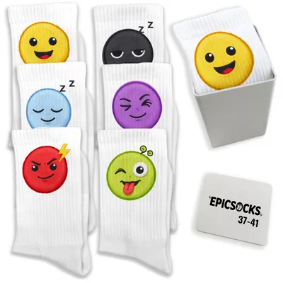 Produktbild von epicsocks Emo Moods Socken in 37-41 im