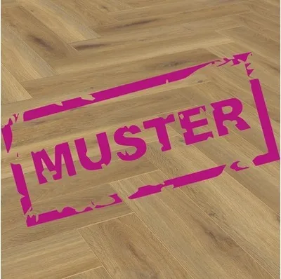 Produktbild von Handmuster zu Laminat Herringbone Pisa Eiche Fischgrät 665 x 133 x 8 mm