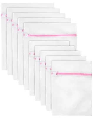 Wäschenetze 10er Set – 30x40cm & 40x50cm, Reißverschluss
