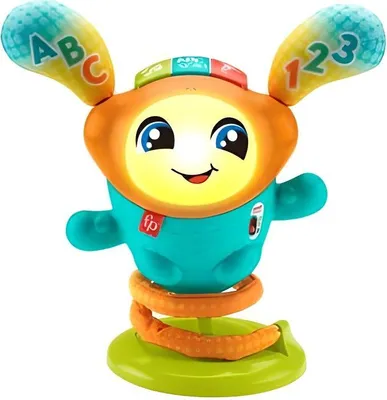 Image de Fisher-Price-Mon Petit DJ, jouet d'éveil musical, version française HJP88