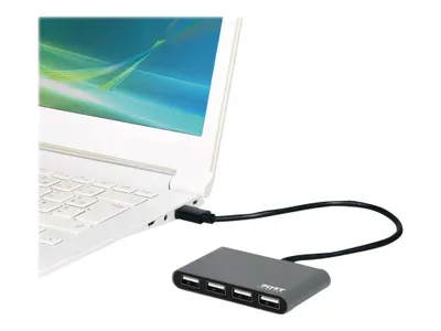 Immagine prodotto di Port 900128 Port USB HUB 4 PORTS USB 2.0 TYPE C