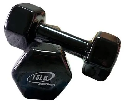 Obrázek produktu pro Činky vinylové Joerex 2 x 6,8 kg