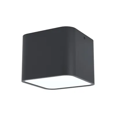 Image de EGLO Grimasola, 1 ampoule(s), E27, IP20, noir