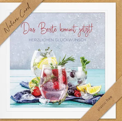 Produktbild von bsb 692037-2 Geburtstagskarte - Natur Card, inkl. Umschlag