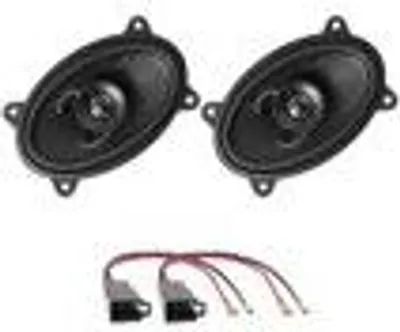 Produktbild von ESX HORIZON HZ-462 Koaxial Lautsprecher 3 Ohm Einbauset für Golf 1 vorne hinten
