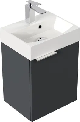 Immagine prodotto di Lavabo 40 x 56 x 32 cm per bagno ospiti - Lavabo Cubi