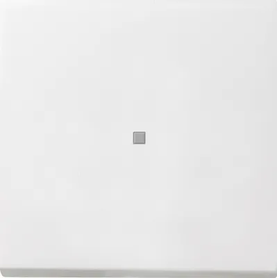 Produktbild von GIRA 0290112 Wippe Kontrollfenster Flächenschalter Reinweiß glänzend