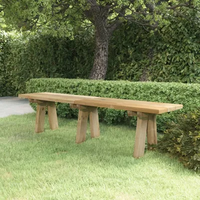 Produktbild von CLORIS Sitzbank Holzbank Gartenbank 160 cm Massivholz Kiefer Imprägniert