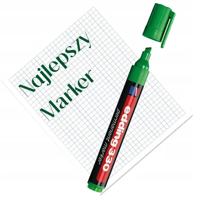 Produktbild von Edding Permanentmarker Grün Keilspitze 1-5mm