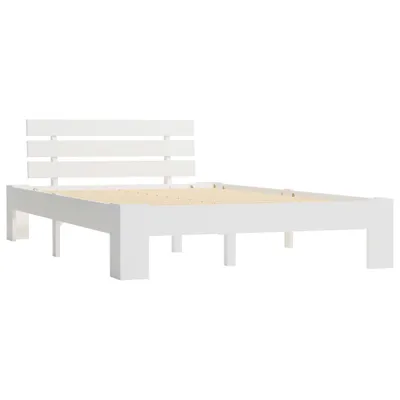 Immagine prodotto di vidaXL Letto in legno massiccio di pino bianco 120x200 cm