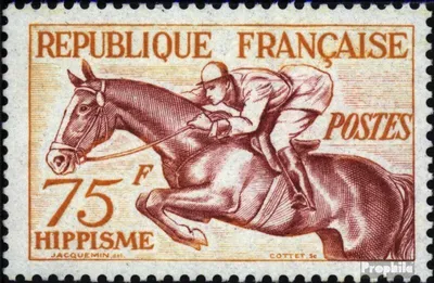 Produktbild von Briefmarken Frankreich 1953 Mi 983 postfrisch Sportbilder