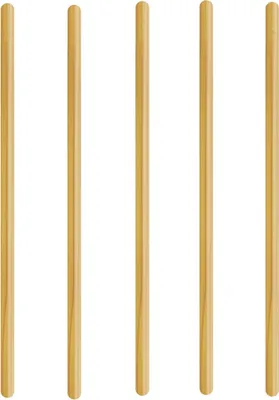 Produktbild von Holzstange/Holzstab zur Pflanzenunterstützung und für DIY-Makramee, 5 Stück – 60 cm