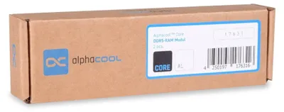 Zdjęcie produktu dla Alphacool Core DDR5 - Moduł RAM, 2 sztuki, czarny