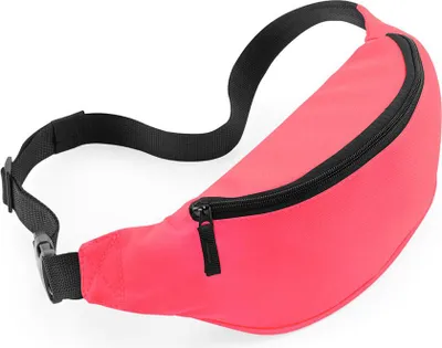 Produktbild von BagBase BG42 | Bauchtasche / Belt Bag / 38 x 14 x 8 cm - Farbe: Fluorescent Pink - Größe: 38 x 14 x 8 cm