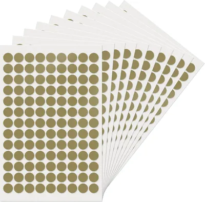 Immagine prodotto di Punti adesivi rotondi, diametro 13 mm, 1170 pezzi, impermeabili, per la marcatura a colori
