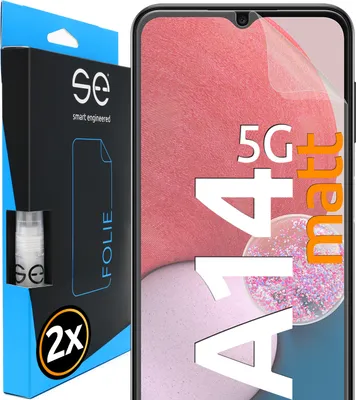 Produktbild von Smart Engineered SE0-F0102-0398-23-M, Samsung, Galaxy A14 5G, Transparent, 2 Stück(e)