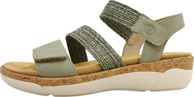 Immagine prodotto di Scarpe da trekking da donna Remonte, sandali alti, colore verde, per il tempo libero