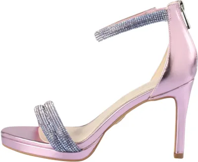 Produktbild von Buffalo Selma - Sandal Heel - Vegan Nappa/Glitter - Lila Kunstleder Größe: 41 Normal