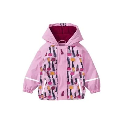 Produktbild von Lupilu Matsch- und Buddeljacke, Gefüttert mit Kapuze, Wind- & Wasserdicht, Rosa 86/92