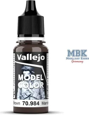 Productafbeelding van Vallejo 70.984, 17 ml, Bruin, Mat, Fles