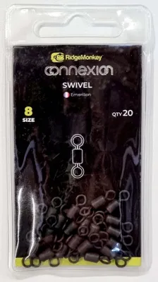 Produktbild von RidgeMonkey Tec Swivel Gr. 8 - 20 Tönnchenwirbel
