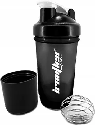 Zdjęcie produktu dla Ironflex Shaker 500Ml Z Zawartością Protein Dla Siłowni Fitness