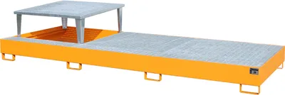 Produktbild von Bauer Auffangwanne AWA 31, lackiert, Gelborange