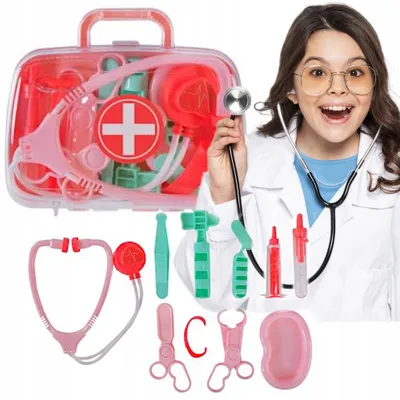 Obrázek produktu pro QULKI 007766 Lékařský set v kufříku pro malé doktory