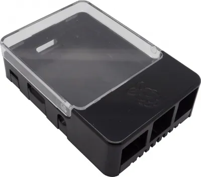 Image de HAT Boîtier pour Raspberry Pi 3, 2 modèle B / B+ noir