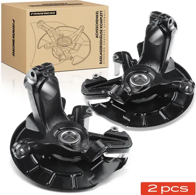 Image de Frankberg 2x Pivot de Fusée Logement de Roulement Complet Essieu Avant pour Audi A1 A2 Seat Cordoba Skoda Roomster Praktik