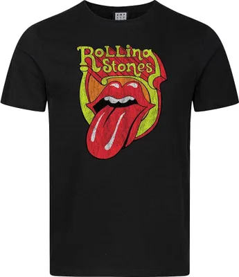 Produktbild von Amplified - "Bootleg Tongue" T-Shirt für Herren/Damen Uni GD4242 (M) (Schwarz)