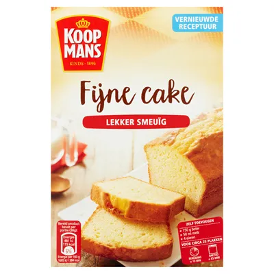 Produktbild von Koopmans Feiner Cake Kuchen Backmischung 400g