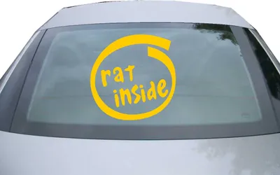 Produktbild von Indigos UG - Aufkleber Heckscheibe & Motorklappe DE2533 - gold - 600x596 mm - Roll Augen - Auto Scheiben Fenster Heckklappe Tuning Racing JDM - Die cut