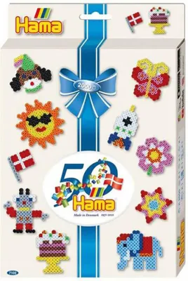 Produktbild von Hama Geschenkpackung Jubiläum klein Midi-Bügelperlen