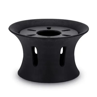 Produktbild von STÖVCHEN Gusseisen Teekanne Kaffeekanne Teewärmer Kaffeewärmer Teelicht Schwarz