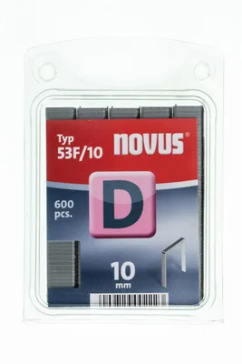 Produktbild von Flachdrahtklammer D 53 F/10 mm, Pak. = 600 Stück 042-0376 VPE: 1