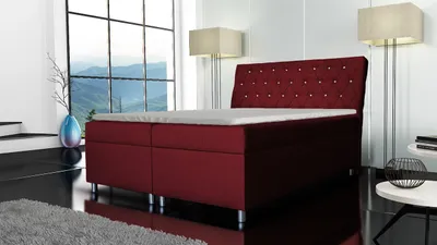 Produktbild von Boxspringbett Schlafzimmerbett AURON 200x200cm inkl.Bettkasten