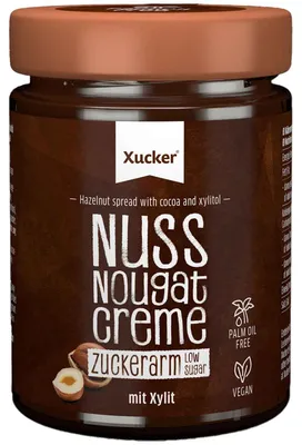 Image de Crème de noisettes et de cacao Xucker 300 g