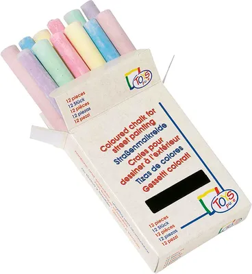 Obrázok produktu pre Straßenmalkreide, farblich sortiert