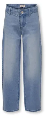 Produktbild von Xamic Mädchen Kogsylvie Clean Wide Leg Lb DNM PIM Noos Jeanshose, Light Blue Den