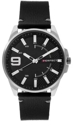 Produktbild von Uhr Perfect Herren Schwarz Perfect-PF01380