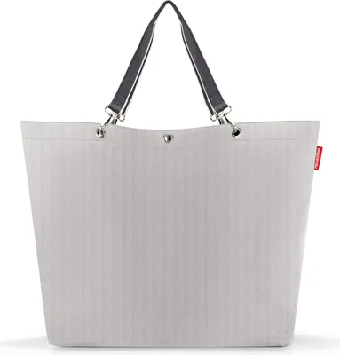 Produktbild von reisenthel Tasche Einkaufstasche Damentasche shopper XL herringbone grey ZU7074