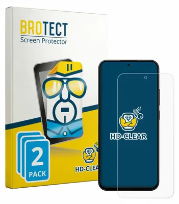 Produktbild von 2x Für Xiaomi Redmi Note 17 5G Schutzfolie BROTECT Displayschutz Display Schutz Folie Klar Transparent
